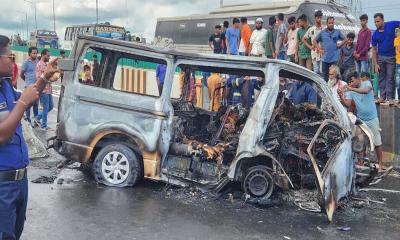 ফরিদপুরে গাড়ির সিলিন্ডার বিস্ফোরণে ৭ জন নিহত 