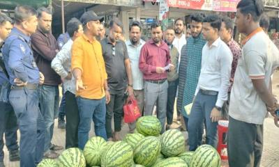 মাটিরাঙ্গায় বাজার মনিটরিং টাস্কফোর্সের অভিযানে জরিমানা