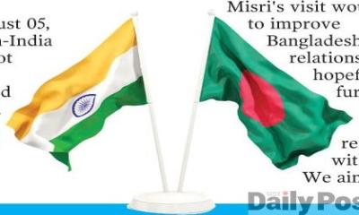 BD hopes to mitigate India’s relation