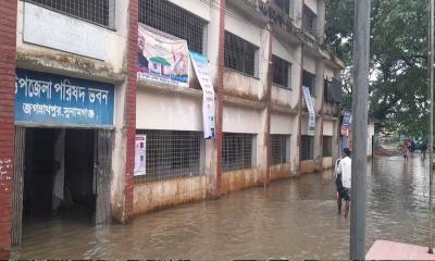 জগন্নাথপুরে বন্যা পরিস্থিতির অবনতি