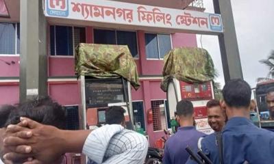 শ্যামনগরে তেল পাম্পে ভোক্তা অধিকারের অভিযান 