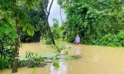 মহুরি নদীর আরও দুই স্থানে ভাঙন পানিবন্দী ২৭ হাজার পরিবার 