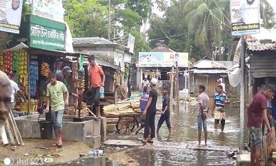 বড়লেখা ও জুড়িতে ফের বন্যার পানি বৃদ্ধি 