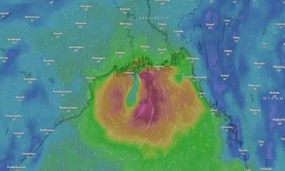 ঘূর্ণিঝড় মিধিলি : পায়রা-মোংলা বন্দরে ৭ নম্বর বিপদ সংকেত