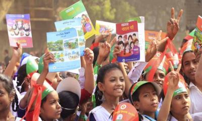 55 percent books reached in hands of students