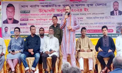 ‘পরিবেশের ভারসাম্য রক্ষায় গাছ লাগানোর বিকল্প নেই’