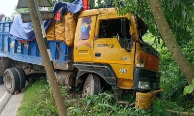 রাজবাড়ীতে ট্রাকের ধাক্কায় দুজন নিহত